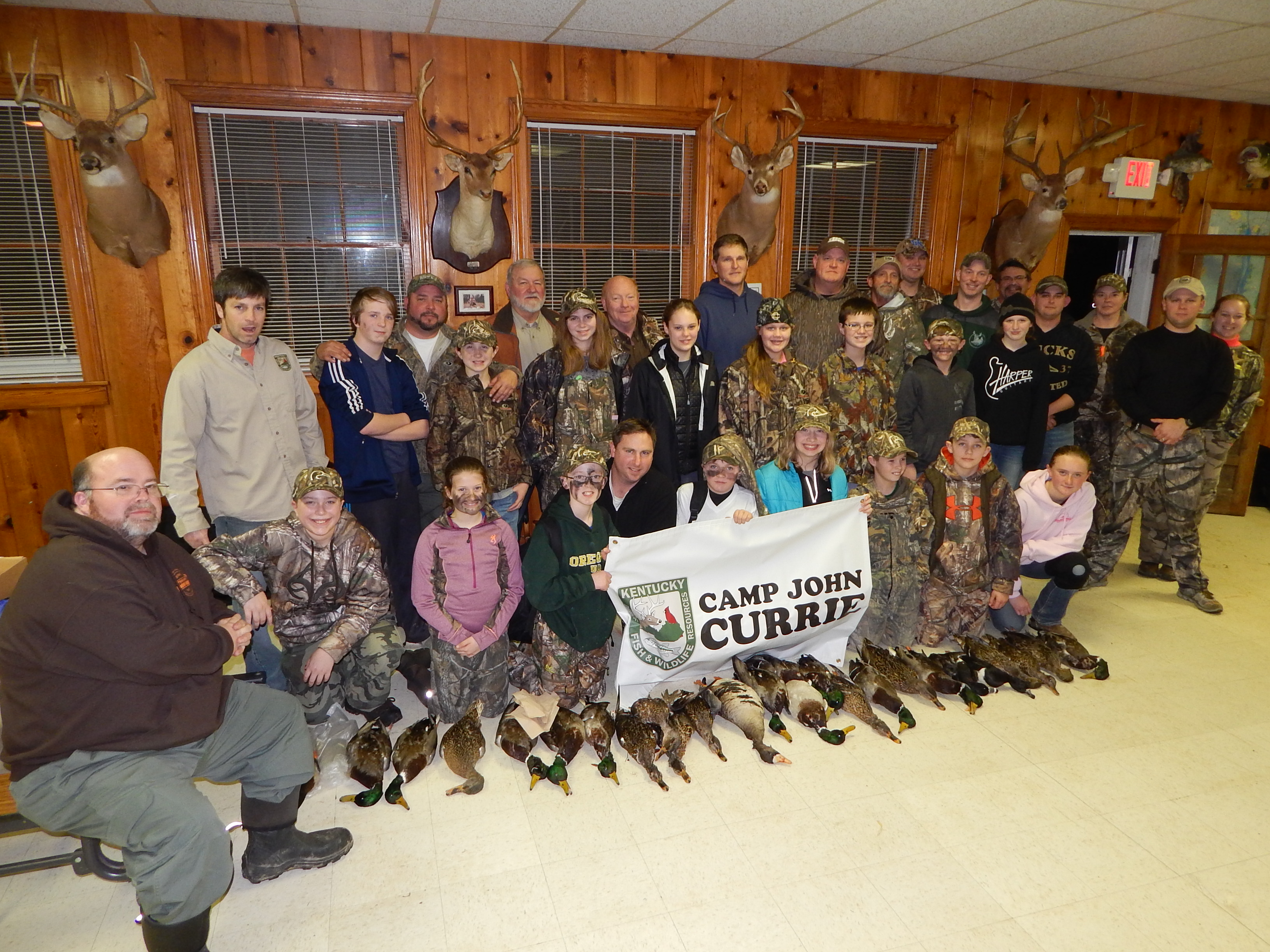 Camp Currie Greenwing 2015 Kentucky Department of Fish & Wildlife